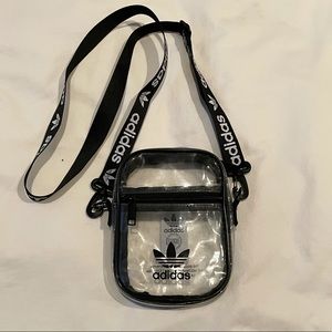 Transparent Adidas bag